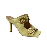 Buckled Mules Sandals